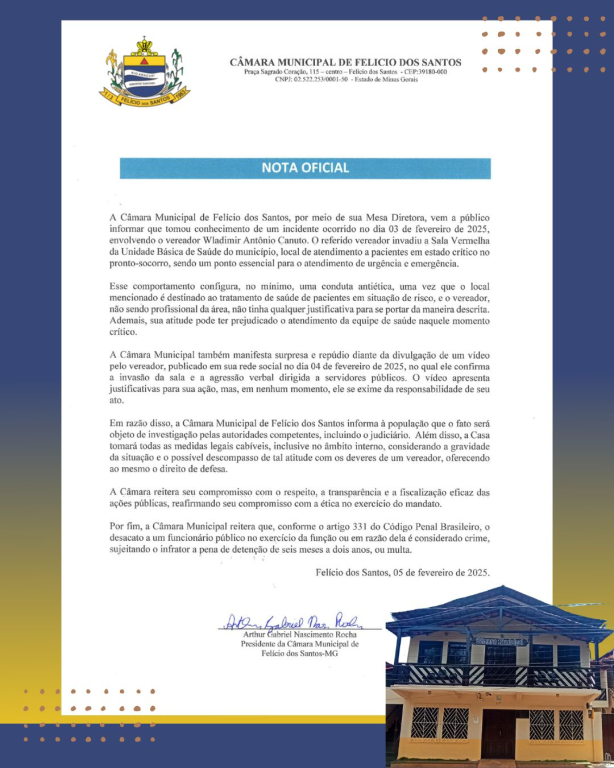 NOTA OFICIAL