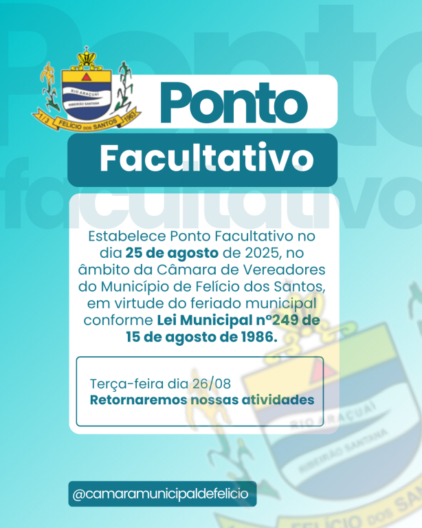 PONTO FACULTATIVO